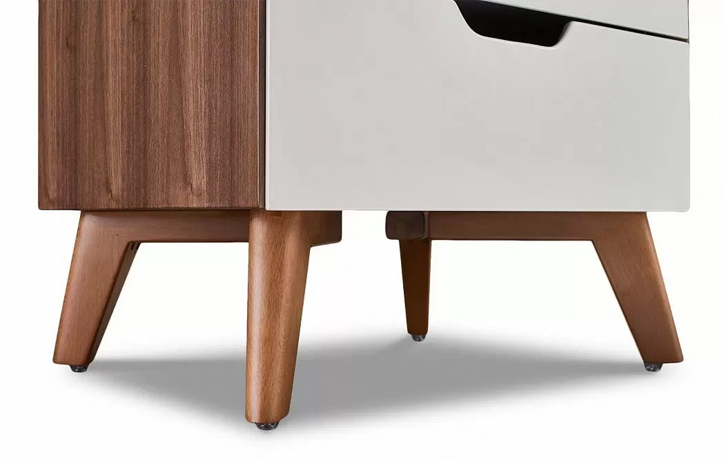 Комплект для спальни Madeira, серо-коричневый/орех/белый - фото 18