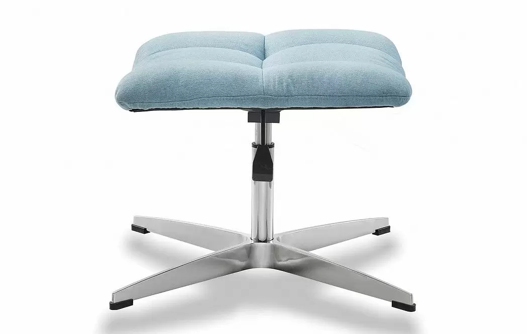 Кресло и оттоманка Taylor, голубой - фото 23