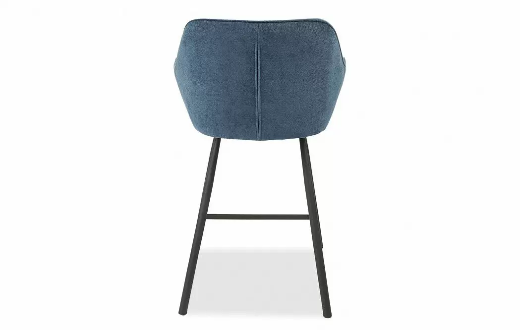 Стул полубарный Edwin, графитово-синий/черный - фото 8