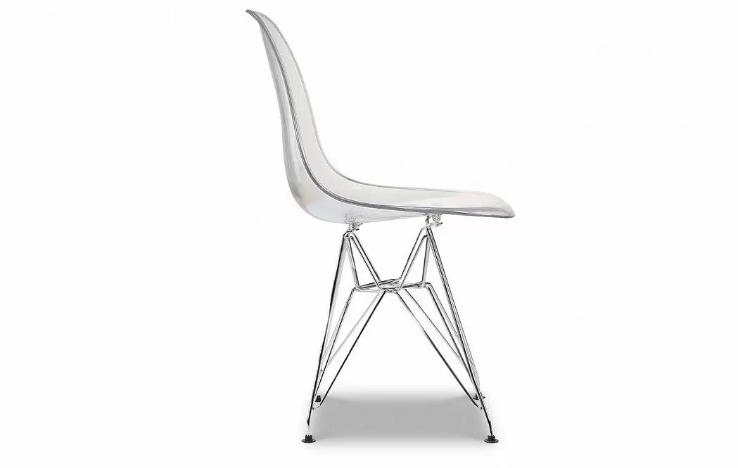 Стул Cosmic (в стиле Eames), прозрачный - фото 3