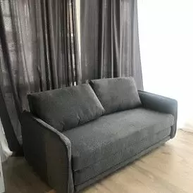 Диван-кровать Arizona 3-х местный, желтый/графит