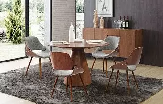 Стол Gary + 4 стула Kiss