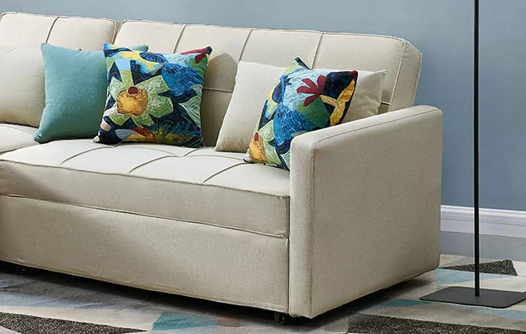 Набор из 3-х подушек Nebraska, мята/принт