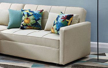 Набор из 3-х подушек Nebraska, мята/принт