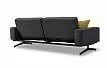 Диван-кровать Soho, графит/желтый