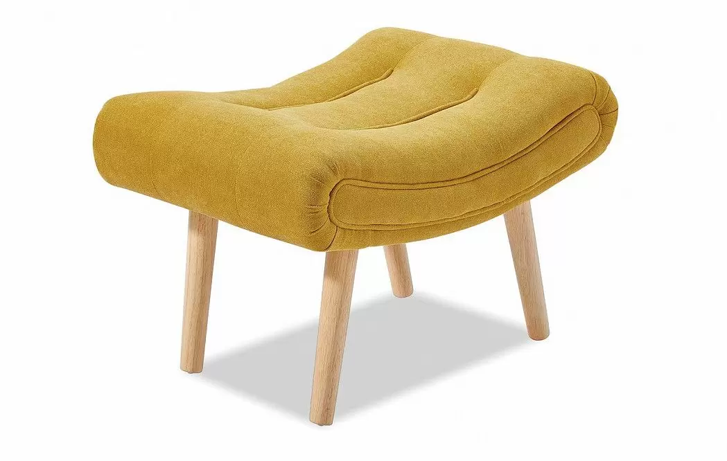 Оттоманка Dolce Vita, желтый шафран/натуральный - фото 6