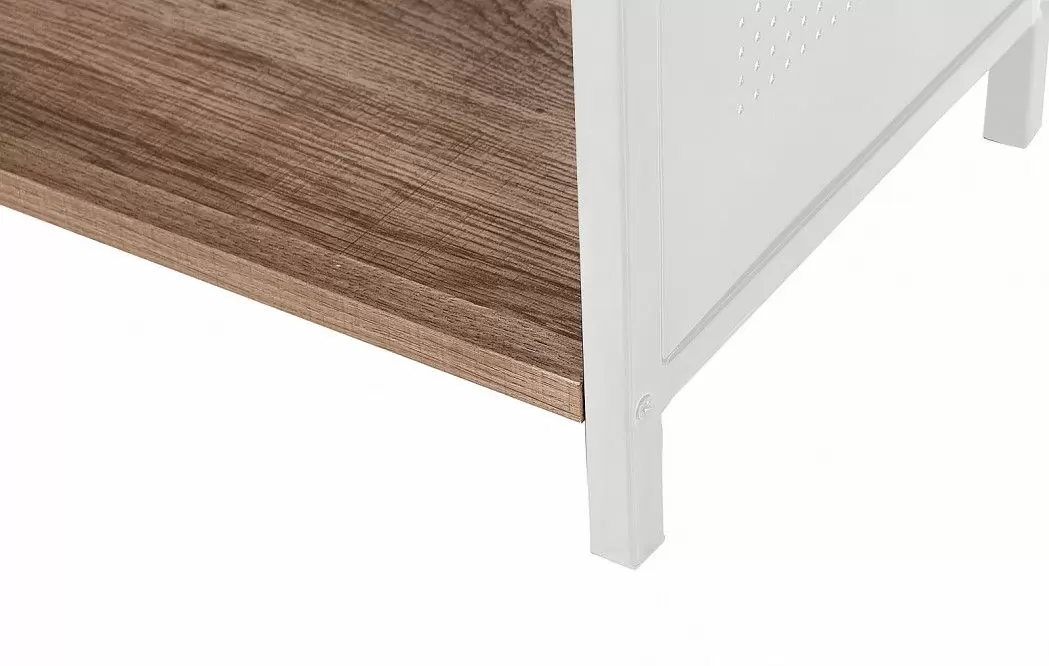 Стеллаж Oslo, орех/белый - фото 8