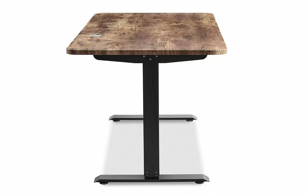 Стол Dallas (140) жженое дерево, регулируемая высота, электропривод - фото 12
