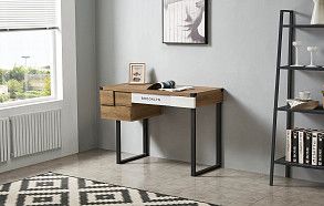 Стол письменный Brooklyn, орех/черный Стол письменный Brooklyn, орех/черный