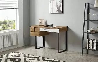 Стол письменный Brooklyn, орех/черный