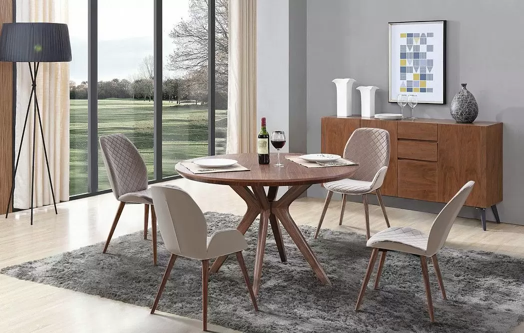 Стул Bern, бежевый/орех - фото 20