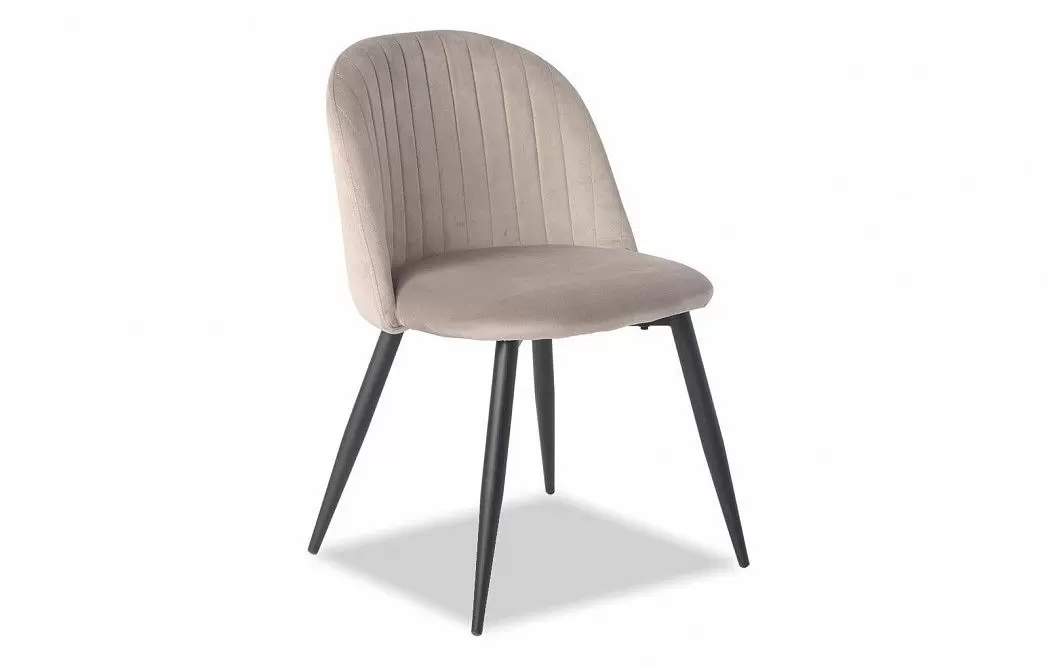 Стул Angela, капучино/черный