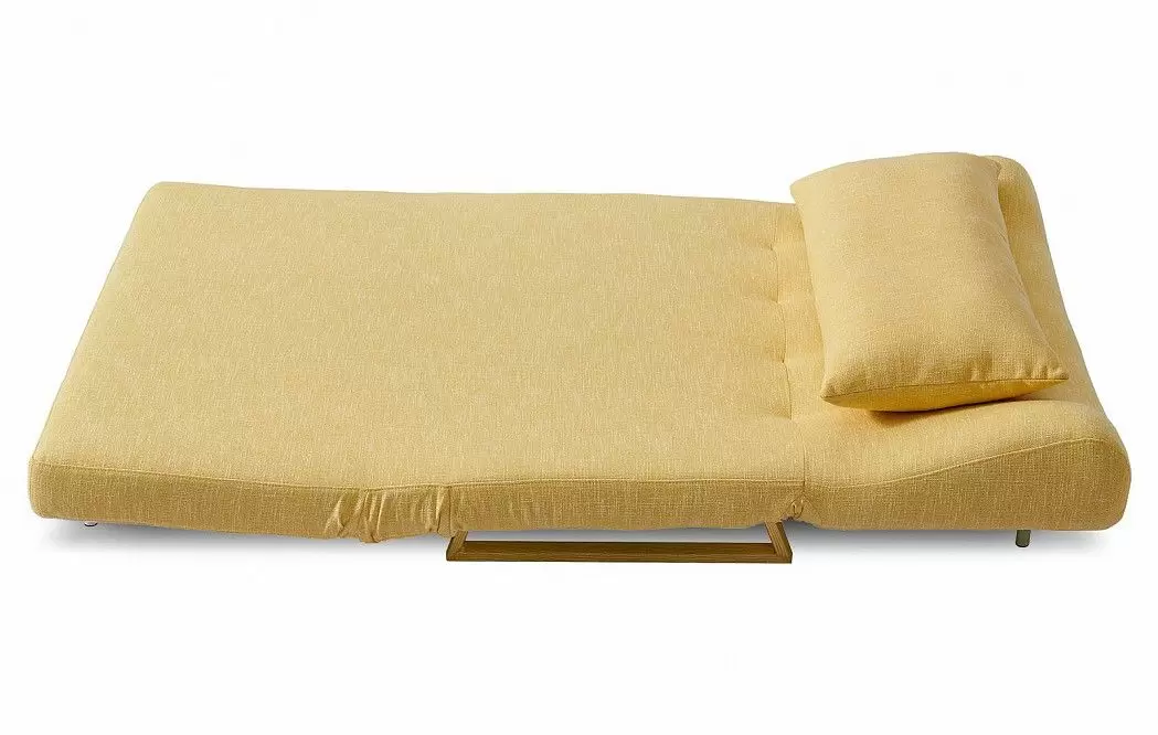 Диван-кровать Rosy 2-х местный, желтый/без принта - фото 9