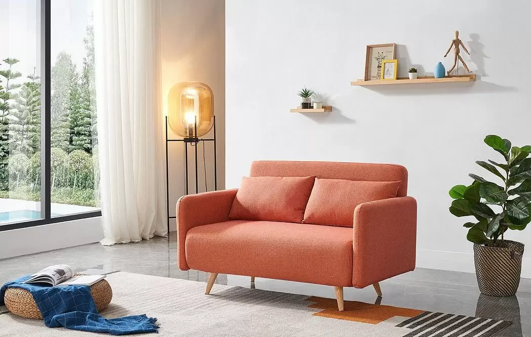 Диван-кровать Cardiff, папайя меланж