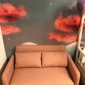 Диван-кровать Cardiff, коричневый меланж