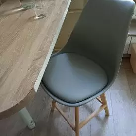 Стул полубарный Ulla (58), серый