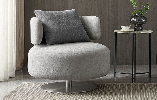 Кресло Sandra, серый/темно-серый