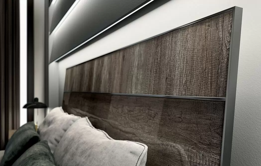 Кровать Dea 180x200, винтажный дуб - фото 2