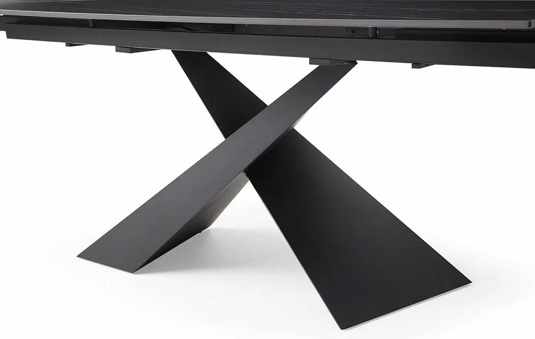 Стол раскладной Savoy 160-220, черная керамика - фото 10