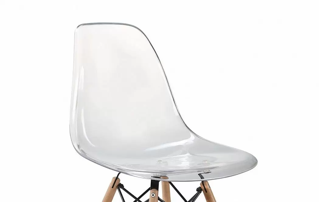 Стул Glossy (в стиле Eames), прозрачный - фото 4