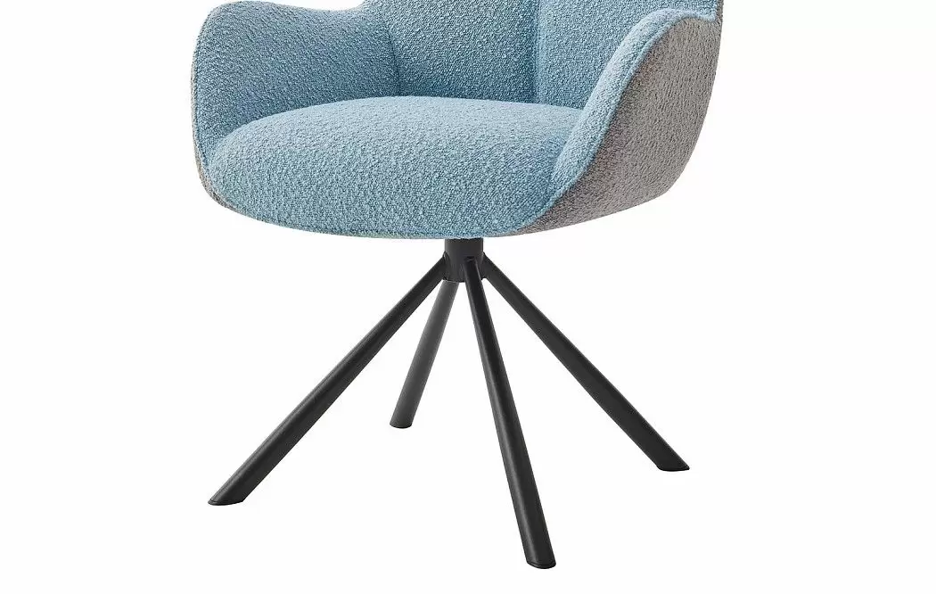 Стул Mabel, голубой/серый - фото 4