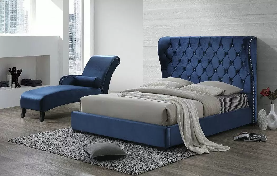 Кровать Fabiana, темно-синий - фото 2