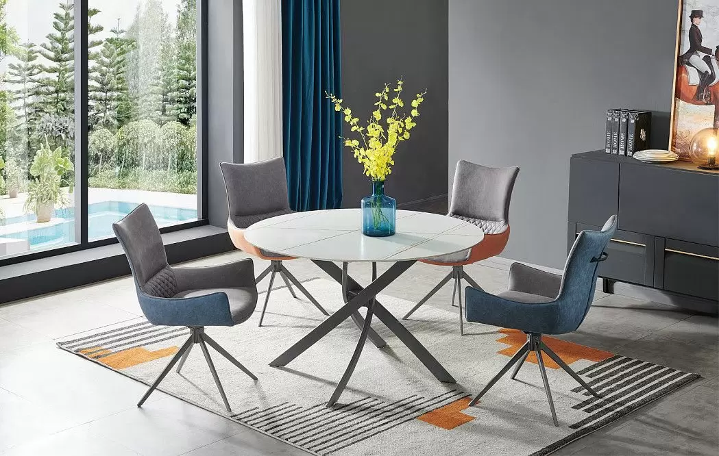 Кресло Jess, серый/синий - фото 13