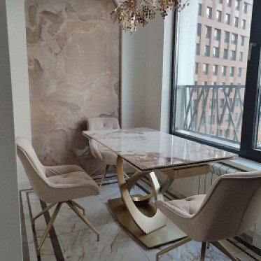 Стол Luisa 140, стулья Joely - 5343905722980306867