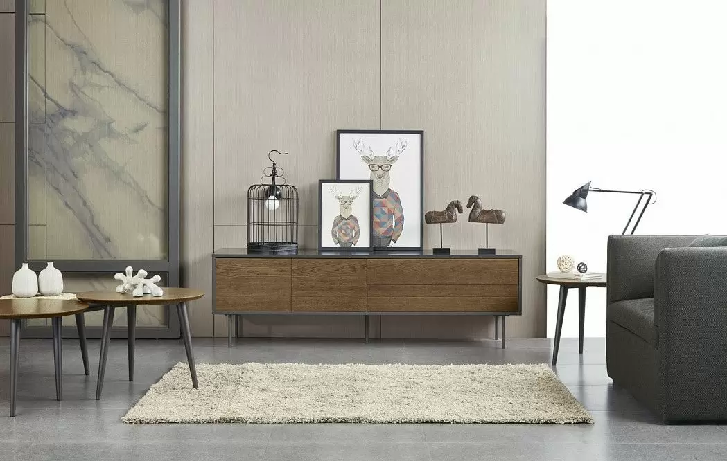 Стол журнальный Eclipse, дуб/темно-серый - фото 5