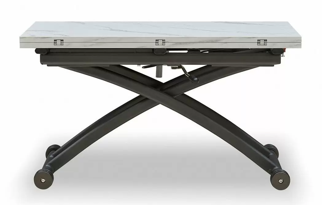 Стол-трансформер Jordan, светлый мраморный рисунок - фото 6