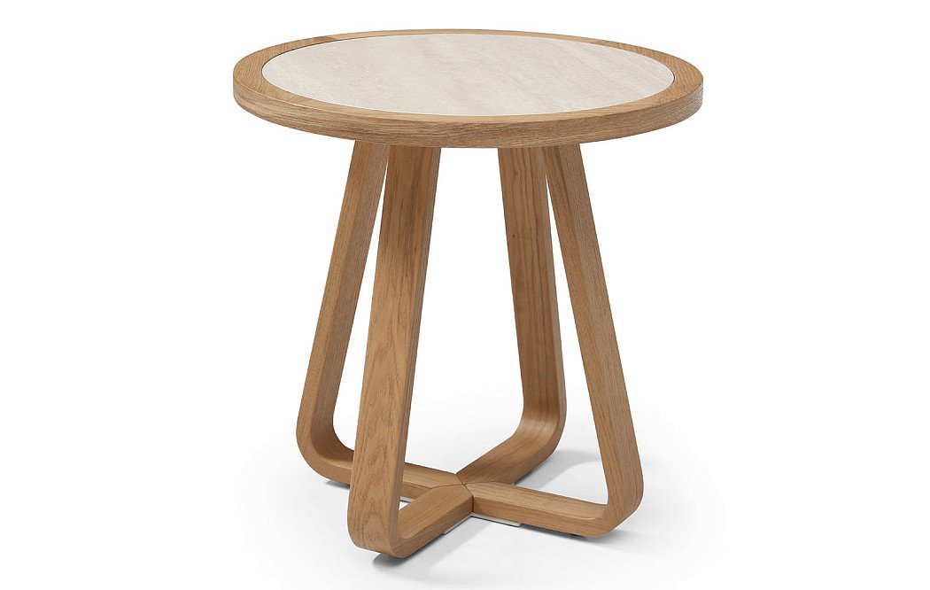 Стол журнальный Malta (50), керамика/ясень