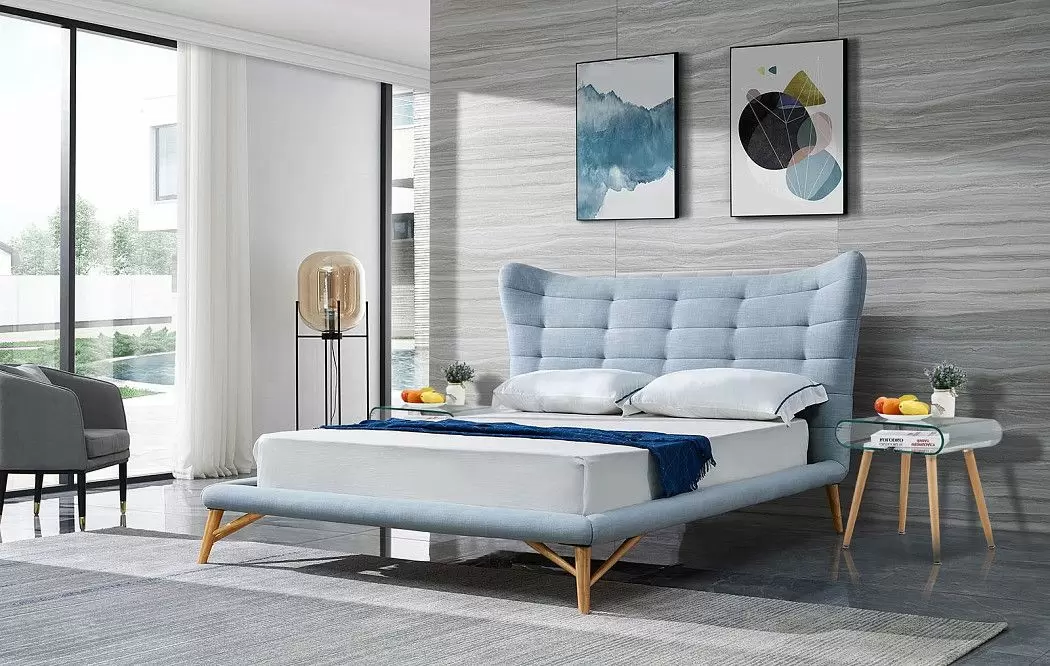 Кровать Venezia, голубой - фото 2