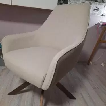 Стул Emma, бежевый/капучино/бронза