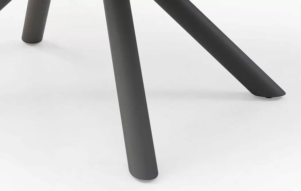 Стол раскладной Salerno 120-180, серая керамика - фото 17