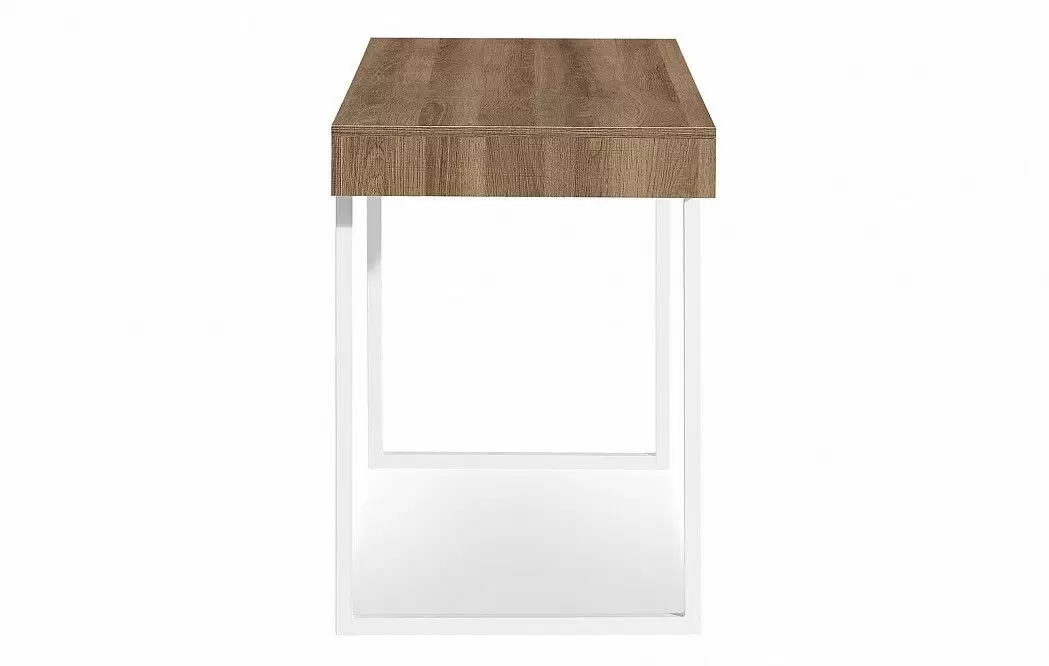 Стол письменный Ego, орех/белые ножки - фото 5