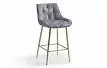 Стул полубарный Joely Bar (65), серый/шампань