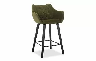Стул полубарный Sherilyn (66), темно-зеленый