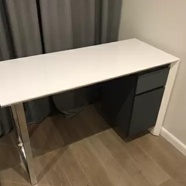 Стол письменный Kepler, белый/серый IMG-20191209-WA0022