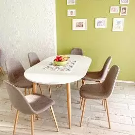 Стол раскладной Universal 120/150/180 Morris, белый