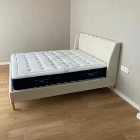 Кровать Carrera 160x200 (с подъемным механизмом), голубой