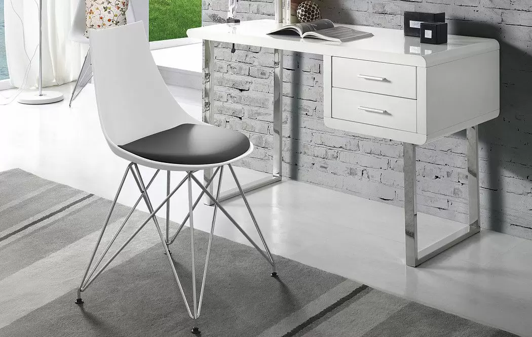 Стул Concept, белый/черный - фото 3