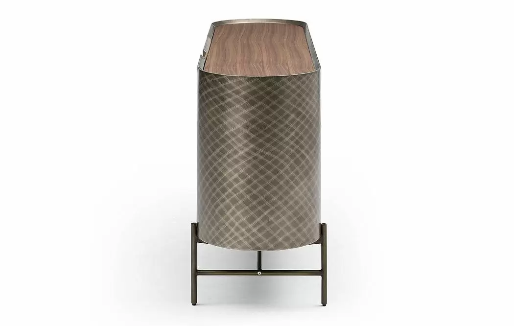 Буфет Emily, орех/бронза - фото 12