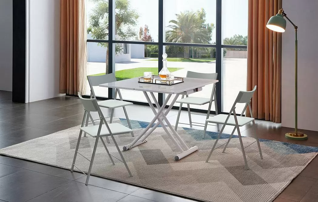 Стол-трансформер Bethany, белый - фото 3