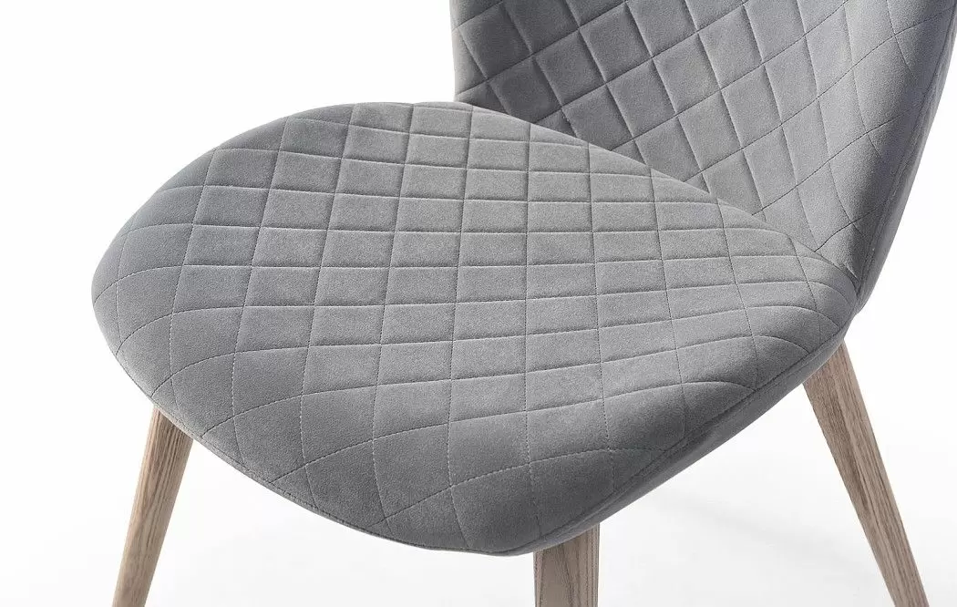 Стул Berta, серый/серый дуб - фото 7