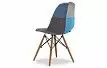 Стул Jolene (в стиле Eames), синий пэчворк