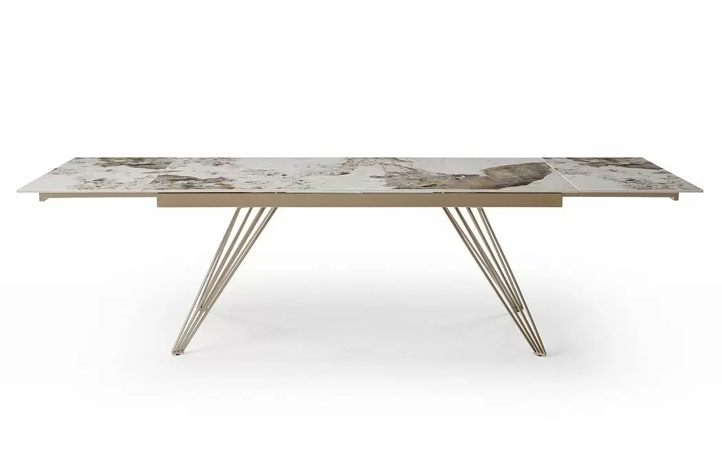 Стол Parma + 4 коричневых стула Joely - фото 12