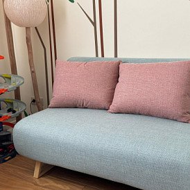 Диван-кровать Rosy-2 2-х местный, мята/коралловый