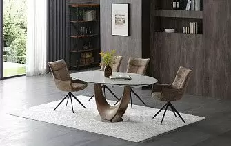 Стол Triumph + 4 стула Vincent