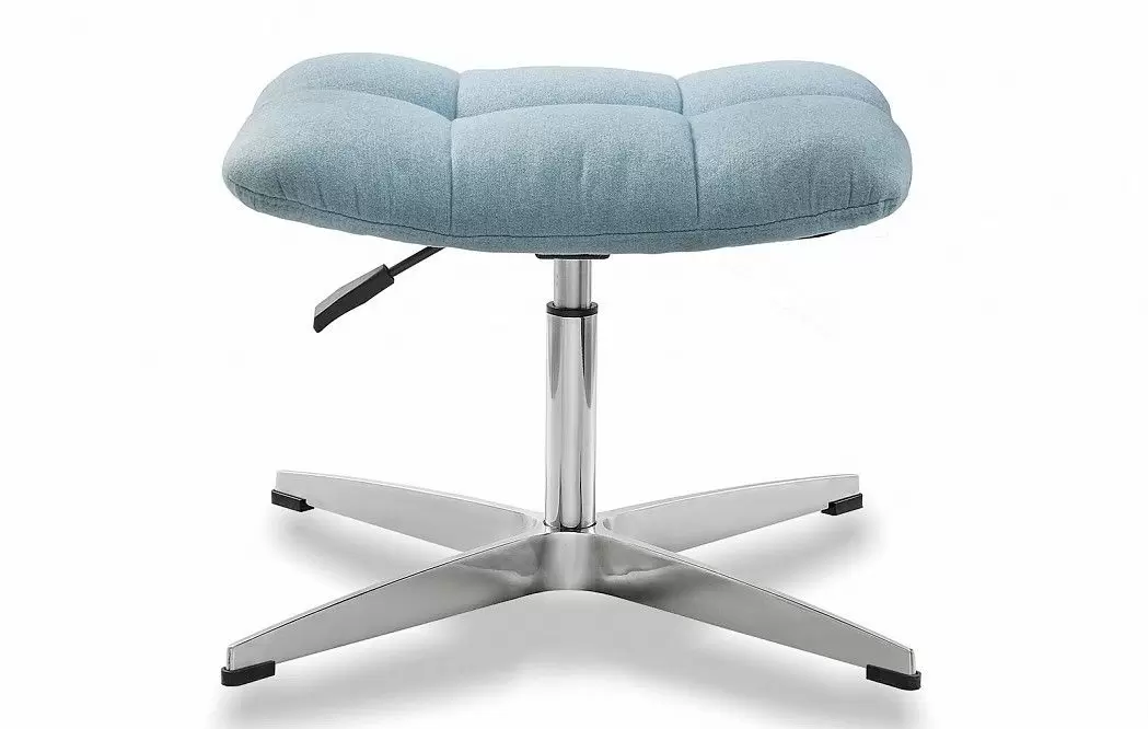 Кресло и оттоманка Taylor, голубой - фото 21