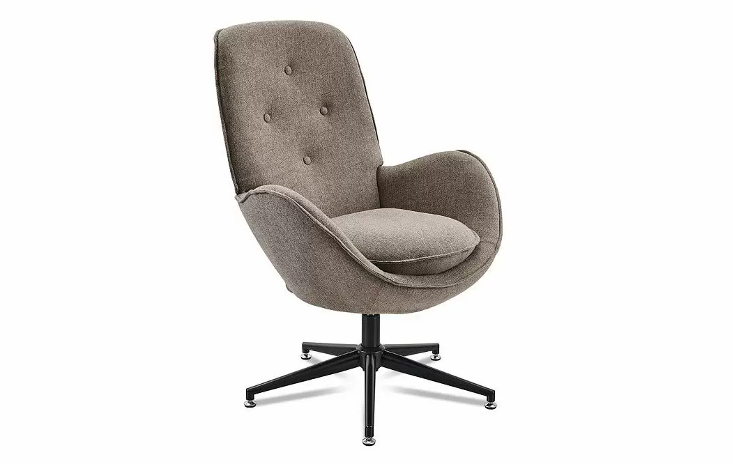 Кресло Beth, серо-коричневый - фото 4